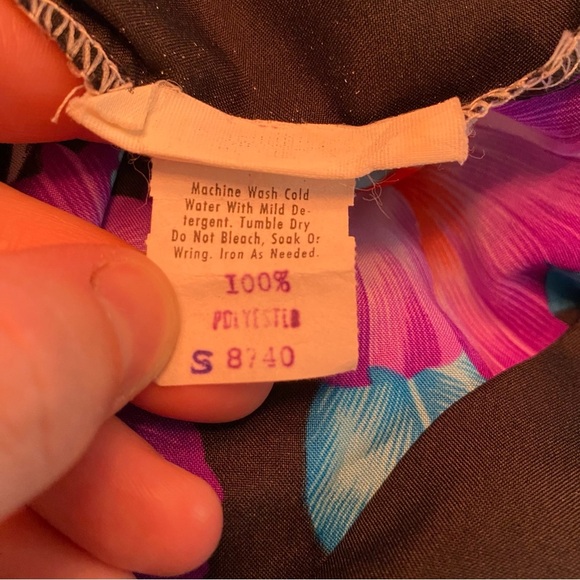 Vintage Hawaiian house dress beach cover up - Picture 7 of 11